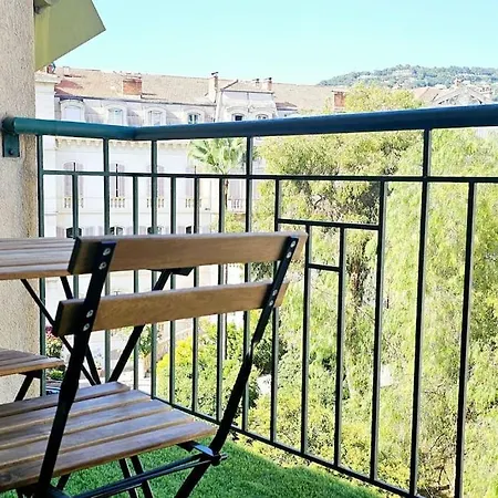 Appartamento L'elegant 3p, 2ch, 2sdb, Clim, Wifi Gratuit, Parking Prive Cannes